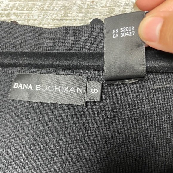 Dana Buchman Merino Wool Sz S Large Sequin Embellishment Likely Vintage Holiday - Picture 9 of 9